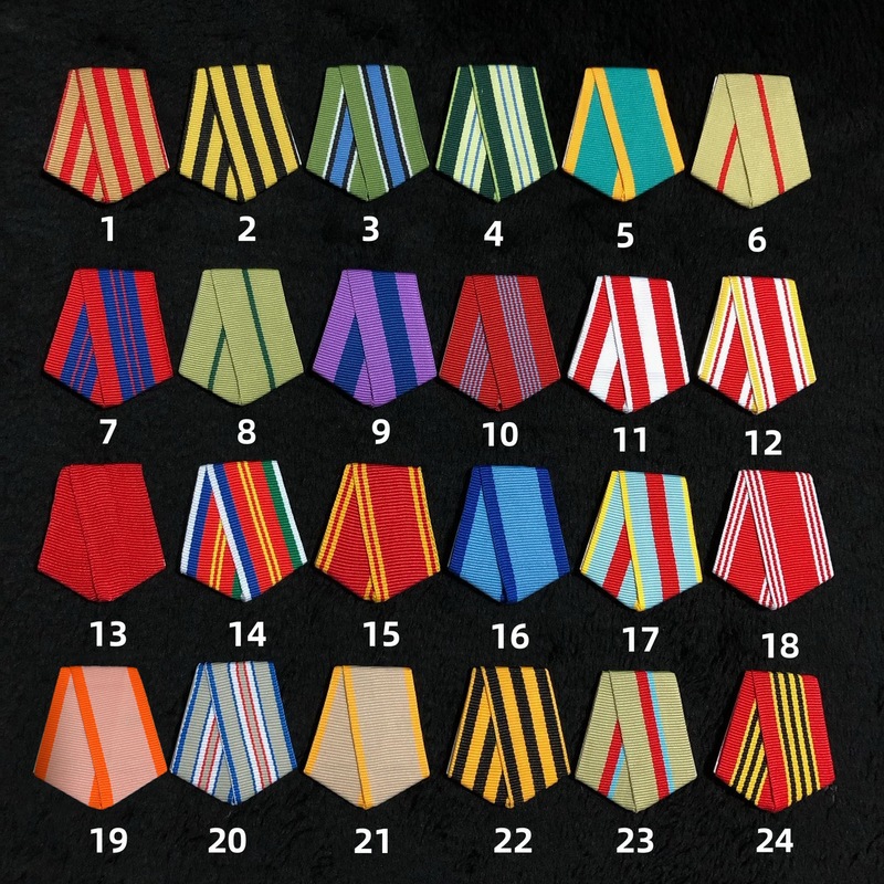 Embroidery Ribbon - 1PC Sovjet-Unie Medal of Honor Kleur
