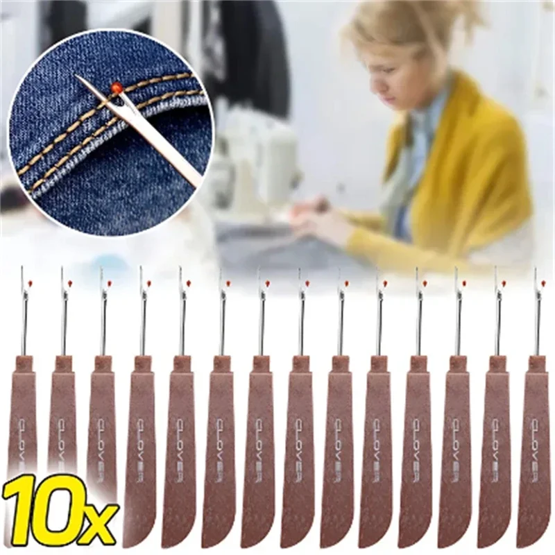 Embroidery Removal - 1/10 Stuks Stalen Draadafsnijder Houten Plastic
