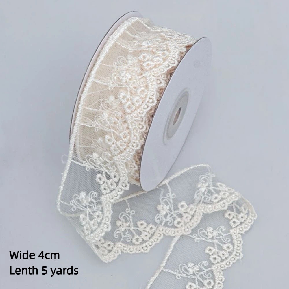 DIY Jacquard holle kant lint b - Embroidery Ribbon recensie en prijs