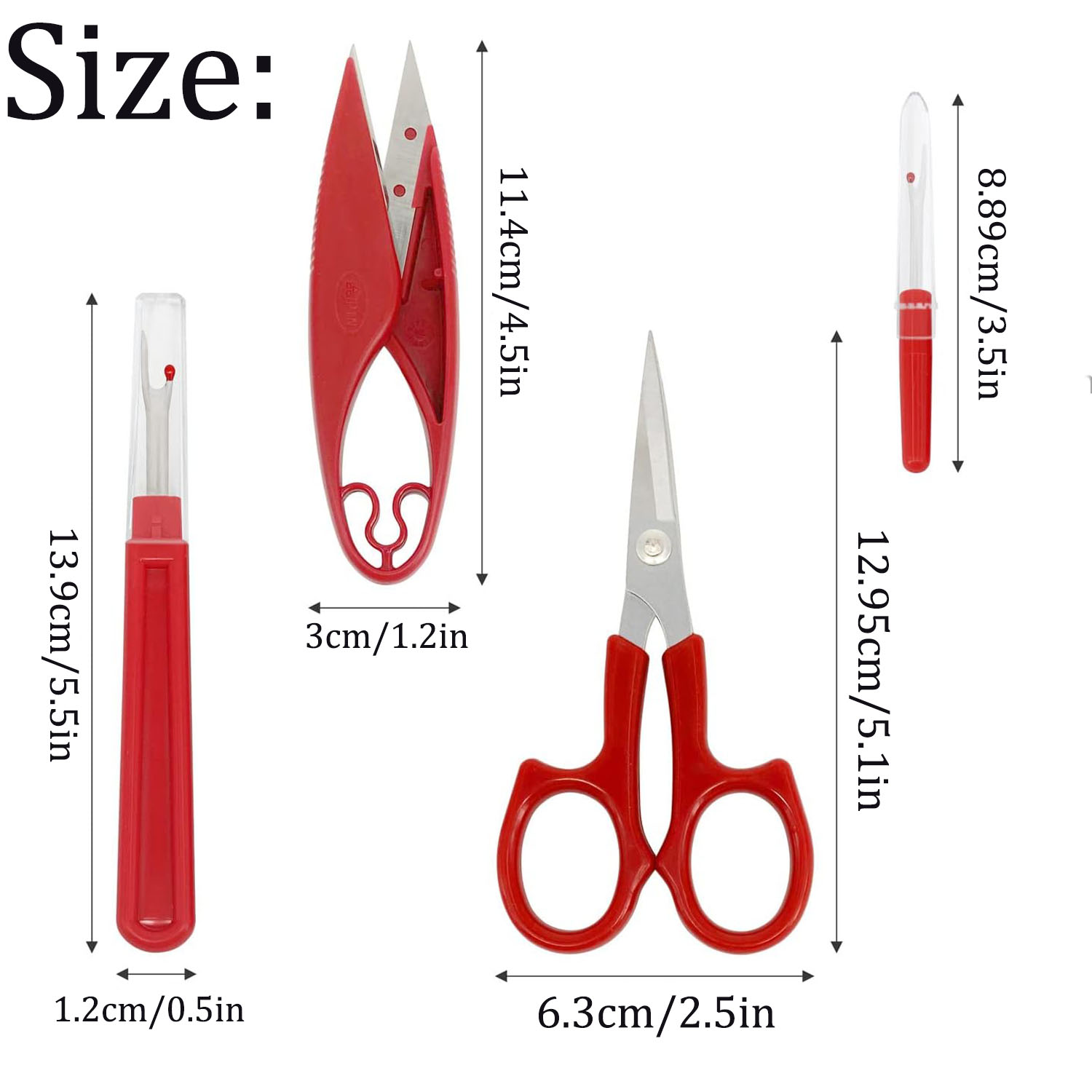 1/2/6 Stuks Naaien Tornmesje K - Embroidery Removal recensie en prijs