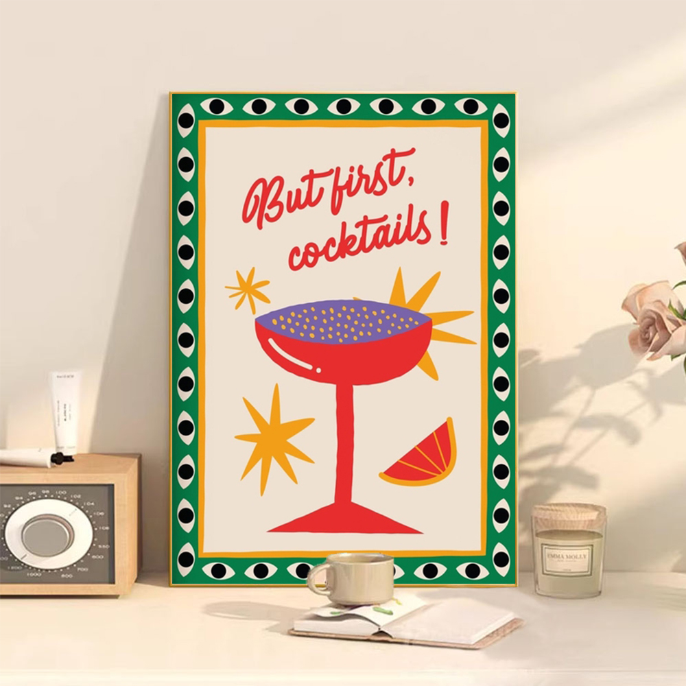 5D DIY kleur voedsel kunst dia - Embroidery Kitchen recensie en prijs