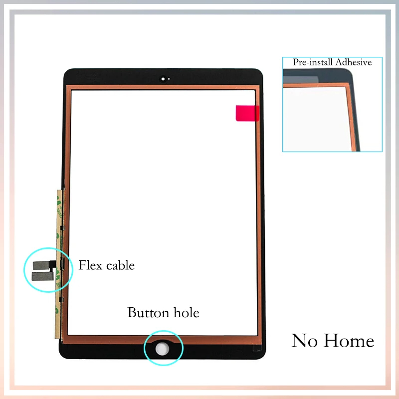 LCD Outer Touch Voor iPad 7 8  - Embroidery Digitizer recensie en prijs