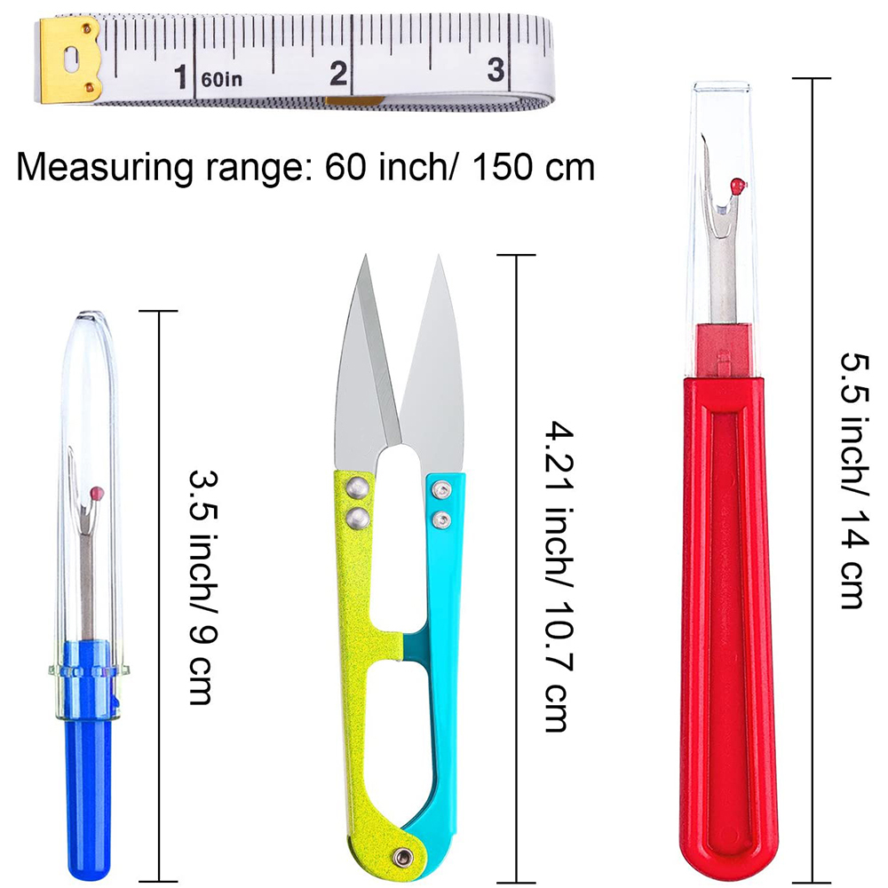 7 Stuks Naaien Tornmesje Kit D - Embroidery Removal recensie en prijs