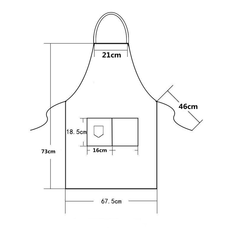 Waterdichte keukenschort Profe - Embroidery Kitchen recensie en prijs