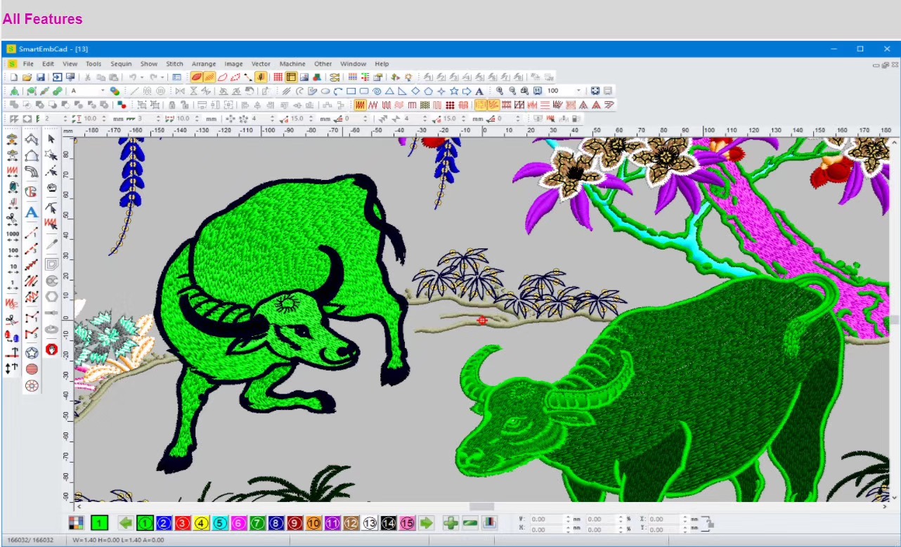 Software voor het digitalisere - Embroidery Vector recensie en prijs