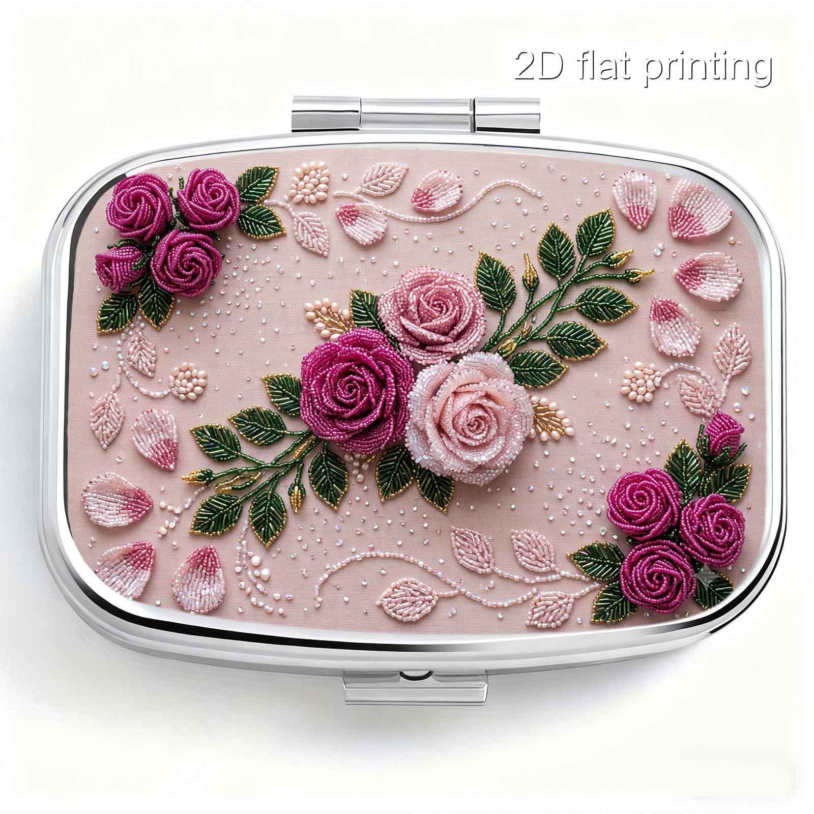 Plat bedrukt, draagbaar mini-p - Embroidery Moisturizer recensie en prijs
