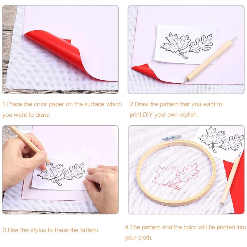 10 Stuks Borduren Transfer Pap - Embroidery Sheet recensie en prijs