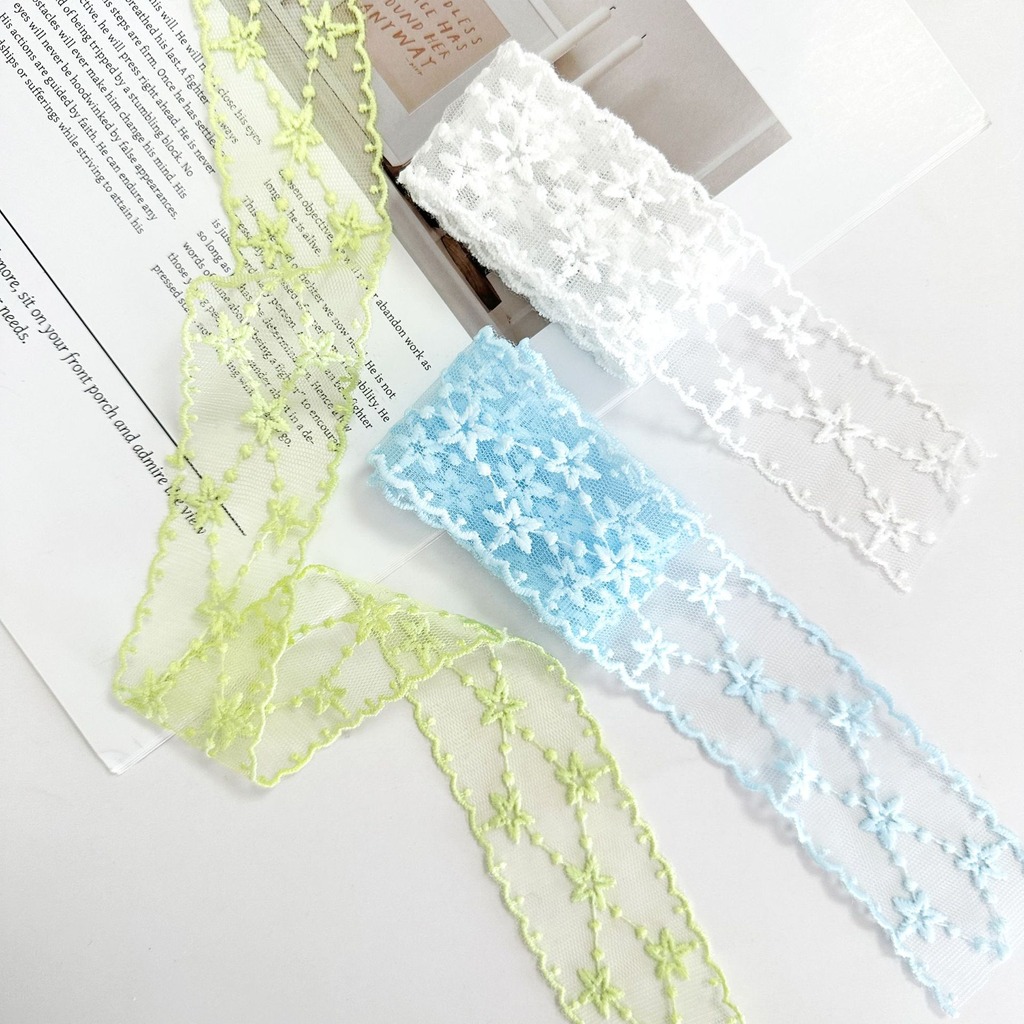 Sterrenborduurlint Zacht bordu - Embroidery Ribbon recensie en prijs