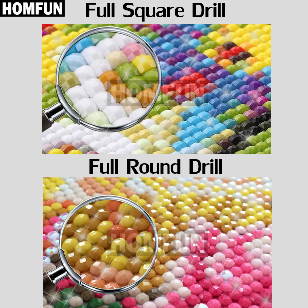 Homfun Ab Volledig Diamant Bor - Embroidery X Pattern recensie en prijs