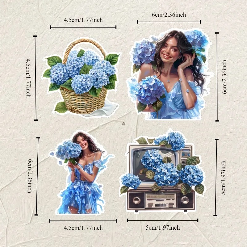 Schattige Waterdichte Retro Bl - Embroidery Sheet recensie en prijs