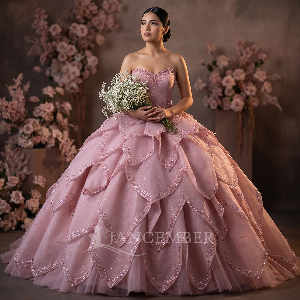 Luxe baljurk Quinceanera jurk  - Embroidery Removal recensie en prijs