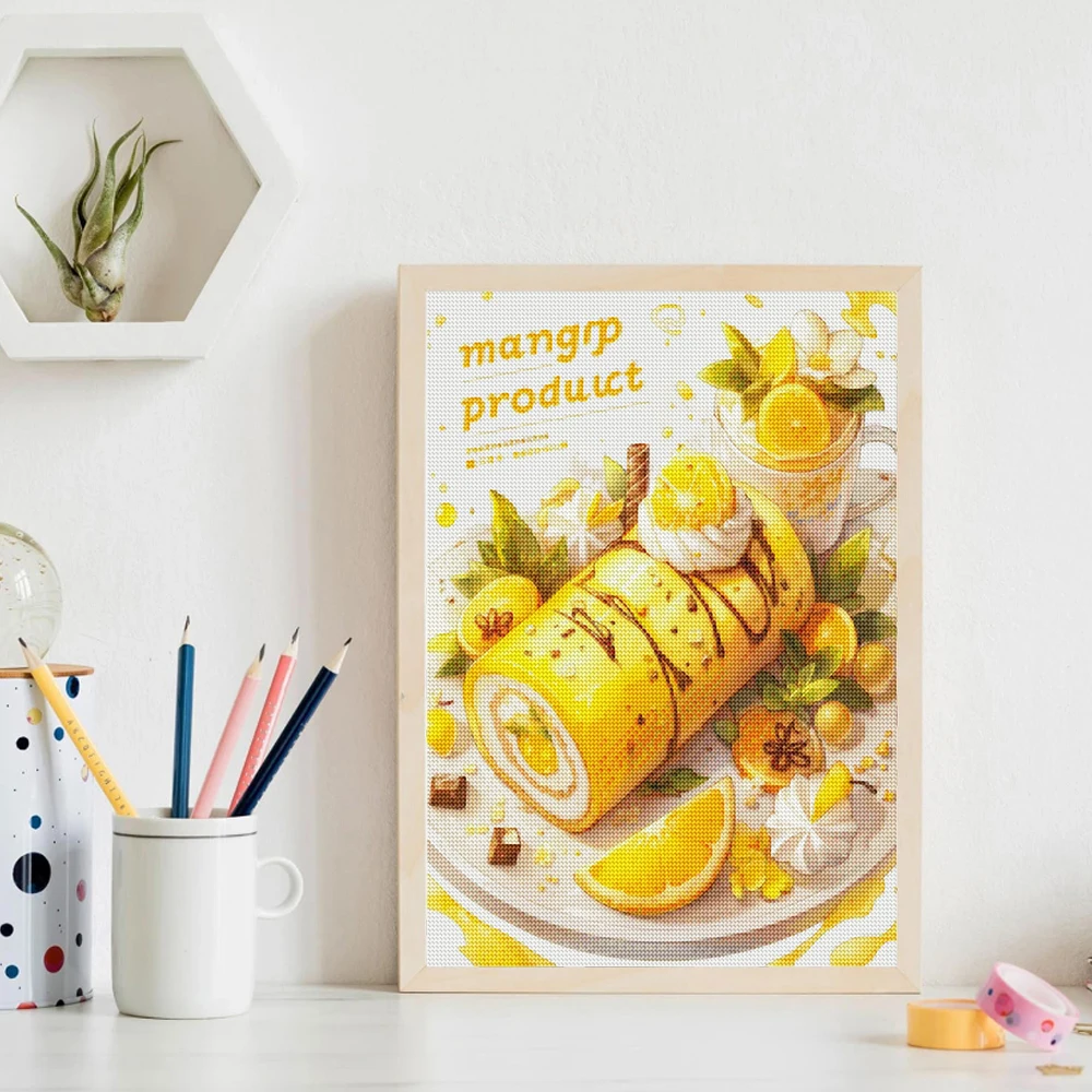 DIY landschap diamant schilder - Embroidery Kitchen recensie en prijs