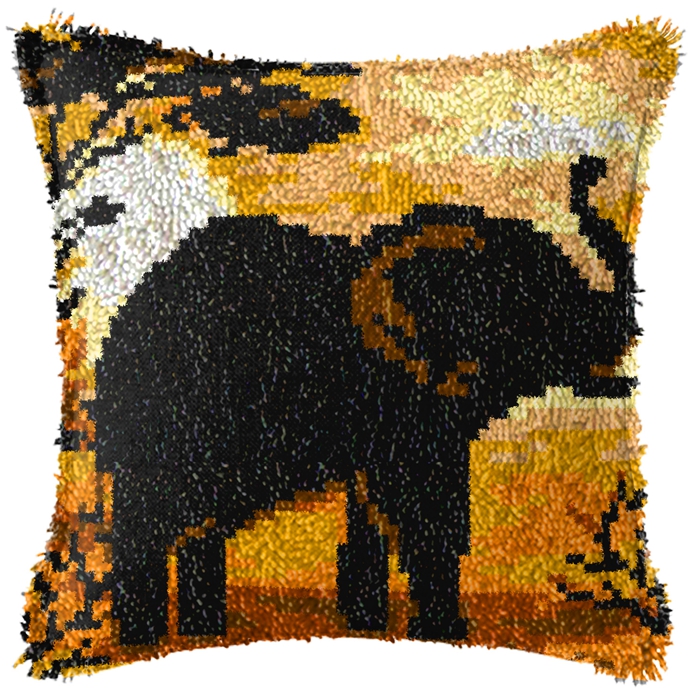 Olifant Paard Dier Klinkhaak K - Embroidery Sheet recensie en prijs