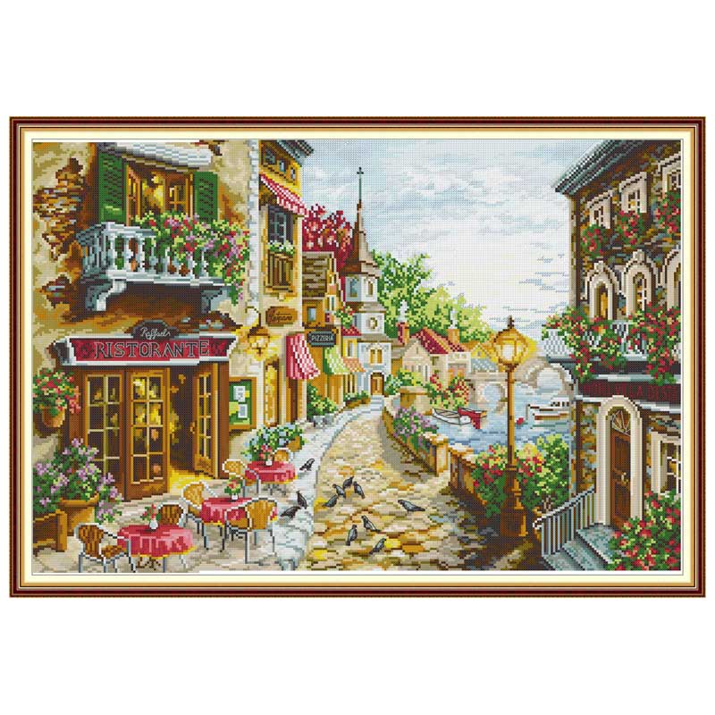 Straatkant Restaurant Patronen - Embroidery X Pattern recensie en prijs
