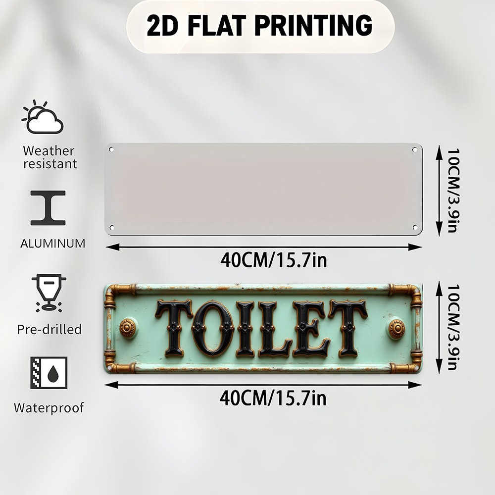 2D plat, vintage toiletbord -  - Embroidery Water recensie en prijs