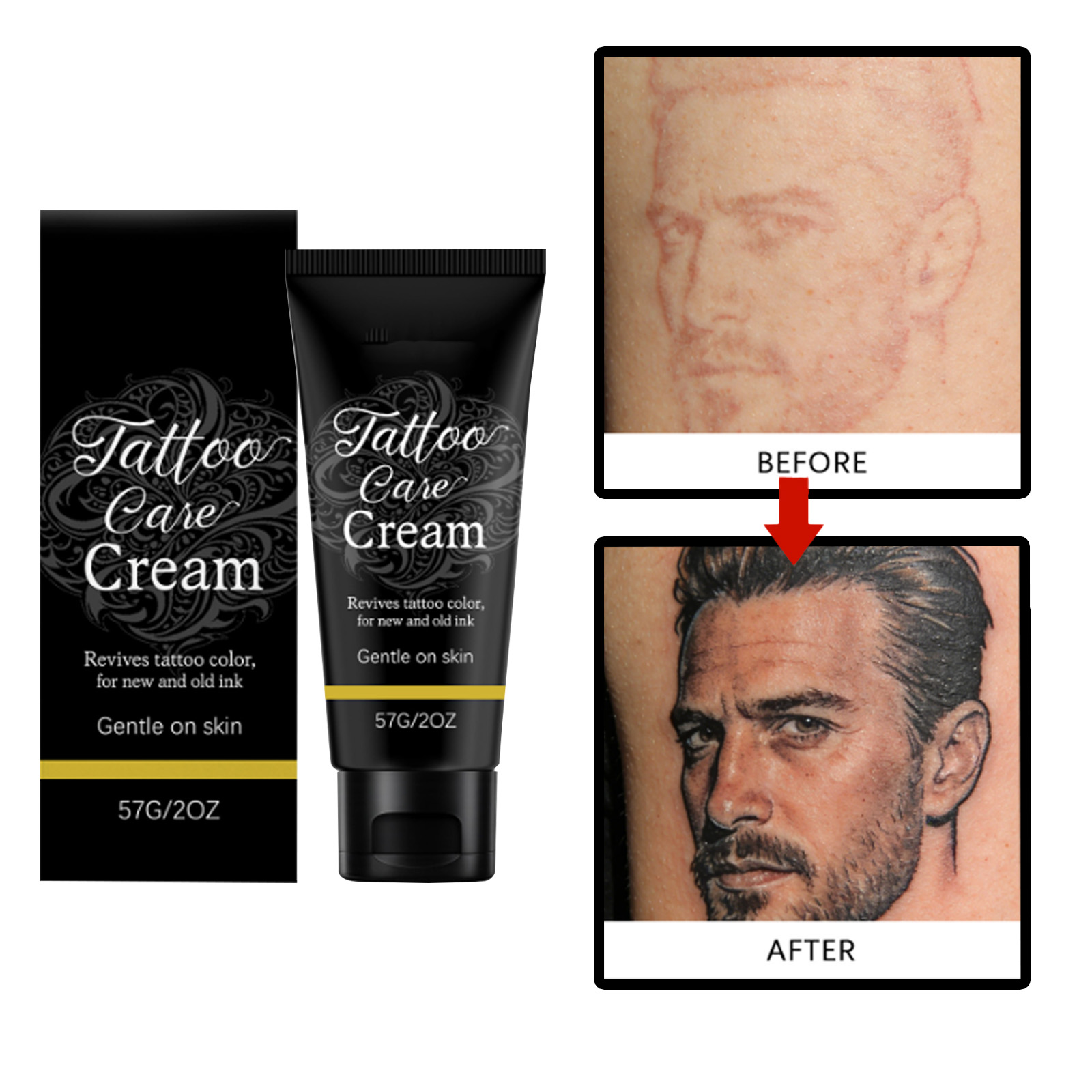 Tattoo Aftercare Cream, kleurf - Embroidery Moisturizer recensie en prijs